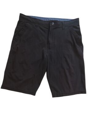 PrAna Men's Ansa Shorts Performance  Black sz 32, Hiking Outdoor Activewear